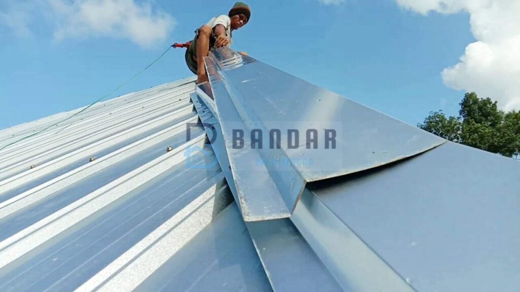 jasa pasang atap baja ringan bandar baja ringan 09